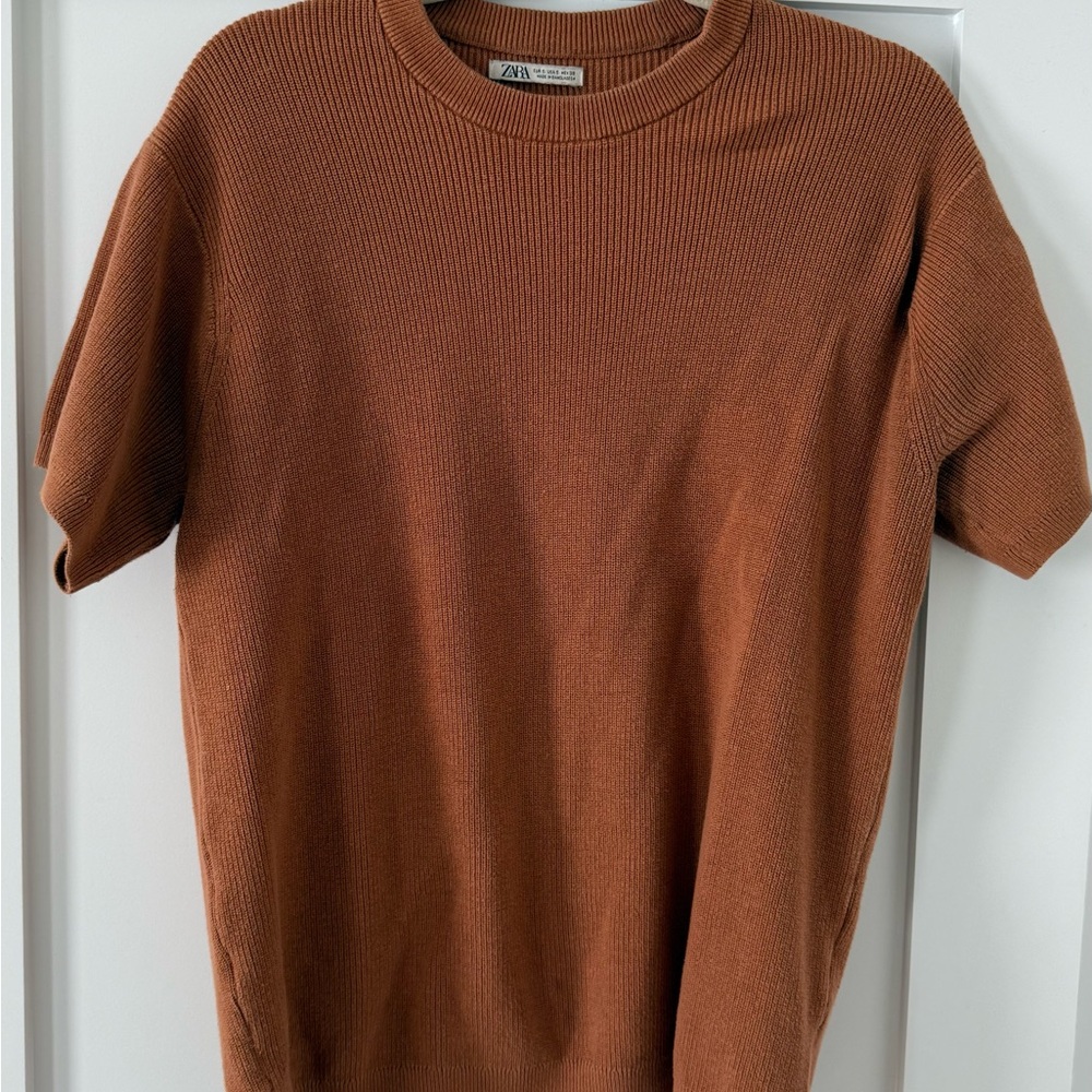 Zara Men's Brown Sweater